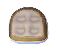 Hot Tub Booster Seat, Height Increasing Seat, Non Slip Suction Cups Supportive BoosterSeat Cushion for Adults (Gold)