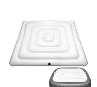 Hot Tub Cover - 135cm Waterproof Insulated Foldable Lid | Sun Protection Energy Saving, Durable Hot Tub Bathtub Cover for Home Indoor Outdoor Winter Spa Bath Relaxation