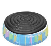 Hot Tub Cover - PVC 128cm 158cm 180cm | Inflatable Thermal Spa Pool Lid, Portable Round Replacement Cover | Insulated Protector for Indoor and Outdoor Hot Tub Spa Use