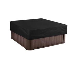 Hot Tub Cover - Waterproof Square Replacement with UV Protection | Spa Cover Caps for Outdoor Garden, Backyard, Deck, Poolside, Residential, Home, Patio, Spa & Jacuzzii Use