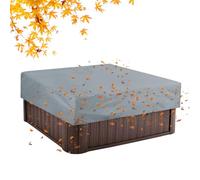 Hot Tub Cover | Waterproof Square Spa Cover Cap | UV Protection Replacement Hot Tub Lid | for Outdoor Garden Backyard Deck Poolside Residential Home