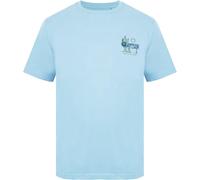 Hot Tuna Crew T Shirt Mens Aqua Van 2XL Male