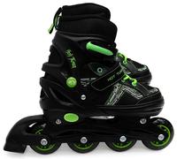 Hot Tuna Tuna Edge Skates Junior Noir/Vert 4-6.5 (37-40) Male