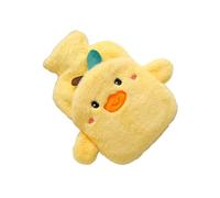 Hot Water Bag - 1 l - Bouteille d'eau chaude avec housse en peluche - Pour les muscles, les femmes, les, les voyages, les sports, les injuris, la chaleur et la récupération des muscles