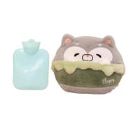 Hot Water Bottle - Coussin chauffant | Portable Hot Water Pack | Hot Water Bottles | Cartoon Plush Water Bottle Heating Pad | 500ml Portable Hand Muff Water Pack Cute Stuffed Animals For Women Men