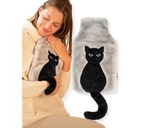 Hot Water Bottle Gift For Baby,Soft Toy,Anti-Colic,Child,Cat Tail