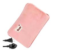 Hot Water Bottle - Leak-Proof Rechargeable Electric Hand Warmer | | Plush Heated Pouch Fast Charging Thermal Pack Abdominal Menstrual Cramp Relief Bed Feet Warmer Winter Heating Pad