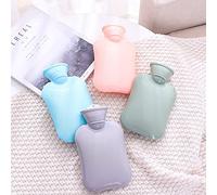 Hot Water Bottle Mini 500ML Capacity PVC Hot Water Bag 4-Colour Optional (Vert)