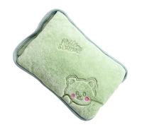 Hot Water Bottle - Short Velvet, 10 x 7 x 2 po - Design chaud chaud - Couverture chauffante douce et rechargeable pour la maison, le bureau, l'école, les activités extérieures