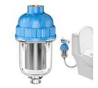 Hot Water Filter- Sediment Filter, 1/2-Inch Stainless Steel Net Heater Filters | Spin Down Sediment Filters | Leak Proof Pitcher Water Fiilter System For Washing Machines