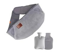 Hot Water Pack, Hot Water Bottle for Women, PVC, Cloth Material, Warmer Bag Pouch with Cover for Neck, Shoulder, Back, Hand, Legs and Waist Warmth, 10.63x6.3inch