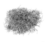 Hot Wave Staples Kit de réparation en plastique pour voiture 0,8 mm | S'adapte à 98 % des plastiques, idéal pour les pare-chocs, les tableaux de bord, les radiateurs et les ailerons, forte tenue