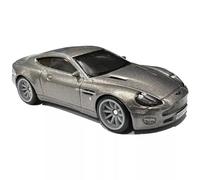 Hot Wheels 007 JAMES BOND Modèle de voiture ASTON MARTIN VANQUISH Die Another Day - Die Cast Échelle 1:64 - longueur 7cm - JBL55 - Série Pop Culture