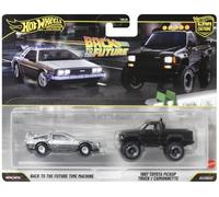Hot Wheels 1:64 2-Pack Premium 2026 979V Time Machine + Toyota