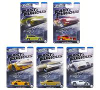 Hot Wheels 1:64 2025 Fast & Furious Circuit De Course 5 Pcs Honda Bugatti