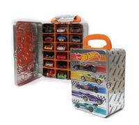 Hot Wheels 1:64 Scale Cars Metal Car Carry Case 18 Toy Car Storage & Organiser