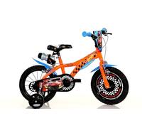 Dino Bikes Vélo Hot Wheels 14'' Orange - 4-6 ans Garçon