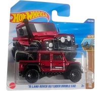 Hot Wheels 15 Landrover Defender Double Cab - HW Dirt 10/10 - JBB06 - Carte courte - Yokohama - Mattel 20255-1:64
