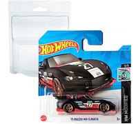 Hot Wheels 15 Mazda MX-5 Miata HW modifié 5/5 (114/250) HKH87 Short Card Mattel 2023 + Blister et paquet de protection de carte Friki Monkey