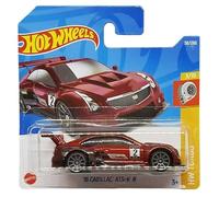 Hot Wheels - ´16 Cadillac ATS-V R - HW Turbo 3/10 - HCW49 - Short Card - GM - Rouge foncé - Mattel 2022