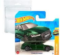 Hot Wheels '17 Audi RS 6 Avant HW Wagons 1/5 (187/250) HKH69 Short Card Mattel 2023 + Blister & Card Protector Pack Friki Monkey