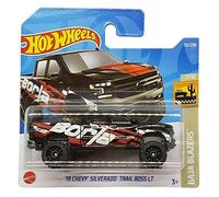 Hot Wheels - '19 Chevy Silverado Trail Boss LT - Baja Blazers 7/10 - HCT49 - Carte courte - GM - Borla - Mattel 2022