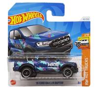 Hot Wheels 19 Ford Ranger Raptor - HW Hot Trucks 2/10 - HTD05 - Carte courte - Pickup - HKS - Mattel 2024