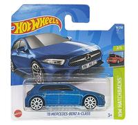 Hot Wheels 19 Mercedes-Benz Classe A - HW Hatchpacks 2/5 - HCV27 - Carte courte - Bleu - Mattel 2022