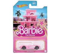 Hot Wheels Barbie Le Film Voiture Corvette Décapotable Authentique en Métal Rose Échelle 1/64, À L’Image De La Corvette du Film Barbie, À Collectionner, Jouet Enfant, HPR54