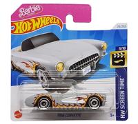 Hot Wheels - 1956 Corvette - HW Screen Time 3/10 - HTB37 - Carte courte - Barbie The Movie - Mattel 2024