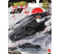 Hot Wheels Voiture de collection 1977 Toyota Celica (RA28) 1:64 métal moulé pneus Real Riders JKD98