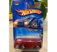 Hot Wheels 2005 096 Red Lines 1/5 Surfin' S'cool Bus Neuf MISB
