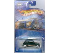 Hot Wheels 2005-140 2001 Mini Cooper Black with White top 1:64 Scale