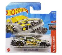 Hot Wheels - 2005 Ford Mustang - Spoiler Alert 3/5 - HCV12 - Carte courte - Gris - Mattel 2022