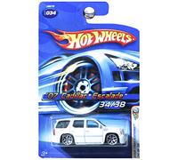 Hot Wheels 2007 Cadillac Escalade 2006 première édition #34 '07 Cadillac Escalade White Wheels #2006-34 Echelle 1/64 Collection Die Cast Car