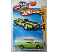 Hot Wheels 2010 Nouveaux modèles 36/44, Green '71 Dodge Charger 36/240 clés à la carte de vitesse