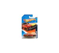 Hot Wheels 2011 Flotte de chaleur 1965 Ford Mustang Copper Red avec des flammes et un capot d'ouverture
