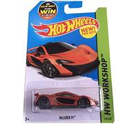 Hot Wheels, 2015 HW Workshop, McLaren P1 [Dark Orange] Die-Cast Vehicle #223/250, 1:64 Scale by Mattel