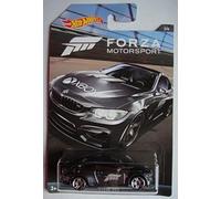 Hot Wheels 2017 Forza Motorsport BMW Modèle M4 3/6, gris foncé ()