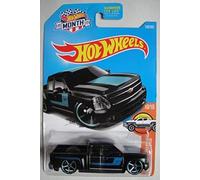 Hot Wheels 2017 HW Hot Trucks Chevy Silverado 159/365, Black