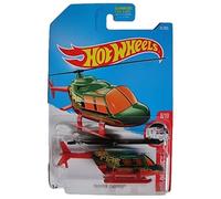 Hot Wheels 2017 HW Rescue, Propper Chopper Helicopter 41/365, Green and Red