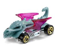 Hot Wheels Voiture miniature Street Beasts Dragon Blaster 2017 (164/365) vert pâle