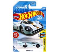 Hot Wheels 2018 50th Anniversary Legends of Speed ??Porsche 917 LH 124/365 bleu clair