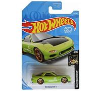 Hot Wheels 2018 50th Anniversary Nightburnerz '95 Mazda RX-7 141/365, Green