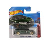 Hot Wheels - 2018 Honda Civic Type R - Nightspeed 3/10 - Carte courte - JJK87 - Vert - Carte courte - Mattel 2026 (11/250) - JDM Hatchback - 1:64