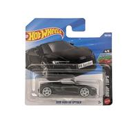 Hot Wheels - 2019 Audi R8 Spyder - JJJ84 - Drop Tops 4/5 - Carte courte - Noir - Modèle sous licence officielle - Supercar - Mattel 2026 (130/250) - 1:64