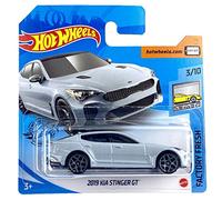 Hot Wheels 2019 Kia Stinger GT (grau) 3/10 Factory Fresh 2020 - 198/250 (kurze Karte) GHF02