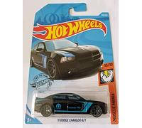 Hot Wheels 2019 Muscle Mania - '11 Dodge Charger R/T, Black 158/250