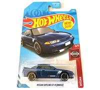 Hot Wheels 2019 Nissan Series Nissan Skyline GT-R (BNR32) 1/250, Blue