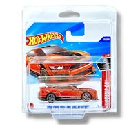 Hot Wheels - 2020 Ford Mustang Shelby GT500 - Mustang 60th 2/5 - JBB16 - Carte courte - Orange - Mattel 2025-1:64